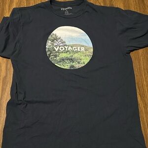 Voyager Graphic Tee in Dark Blue
